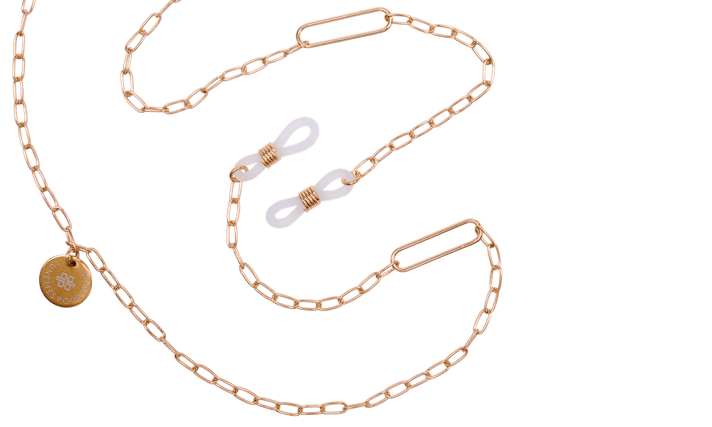 Chaine - Or – Lunette  OR pour 